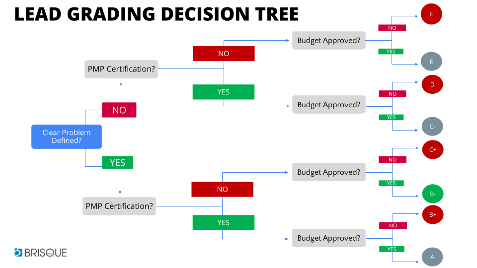 SAMPLE LEAD GRADING SYSTEM DECISION TREE